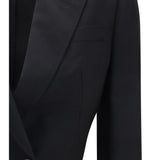Cut-out double-breasted Blazer