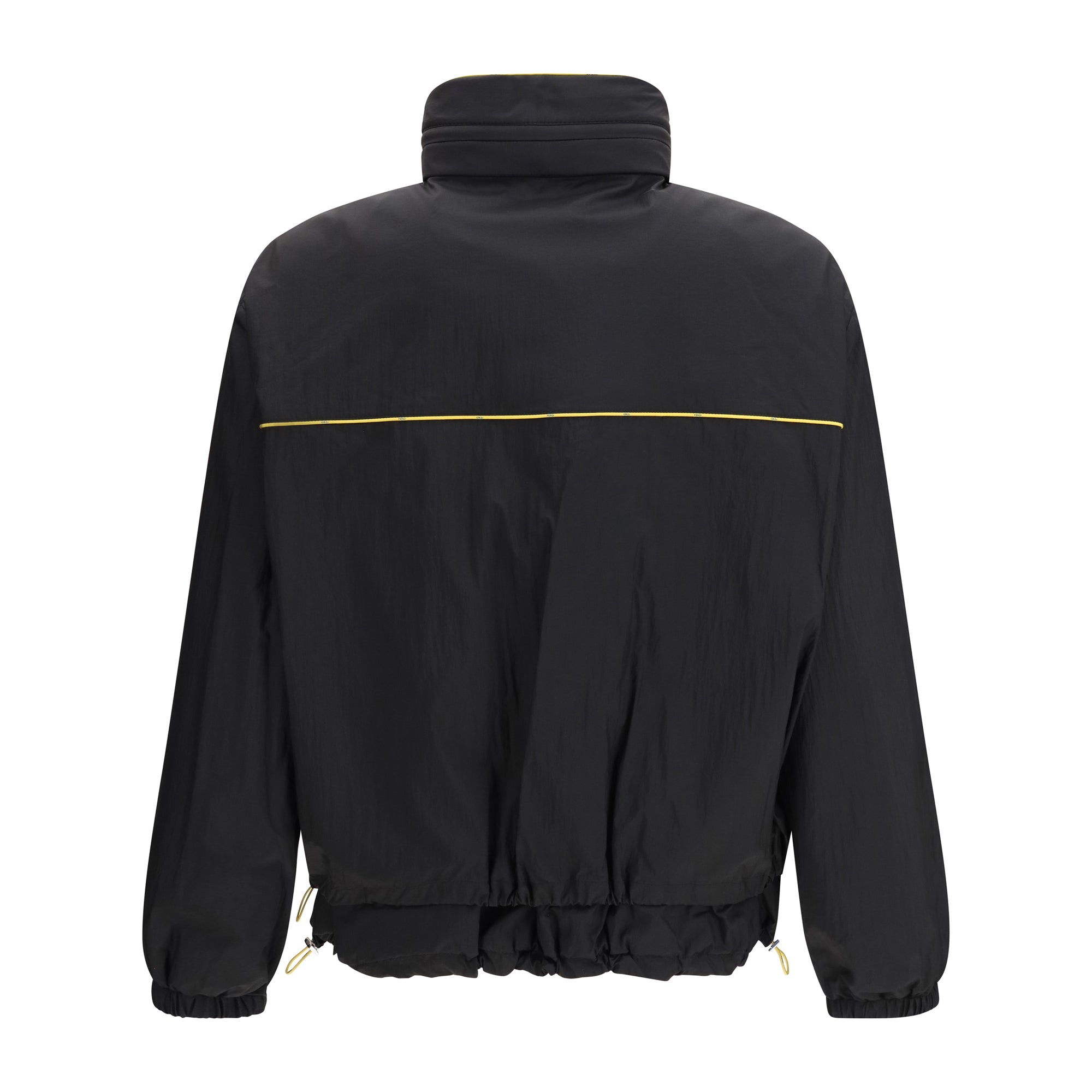 FF jacquard zipped reversible Windbreaker