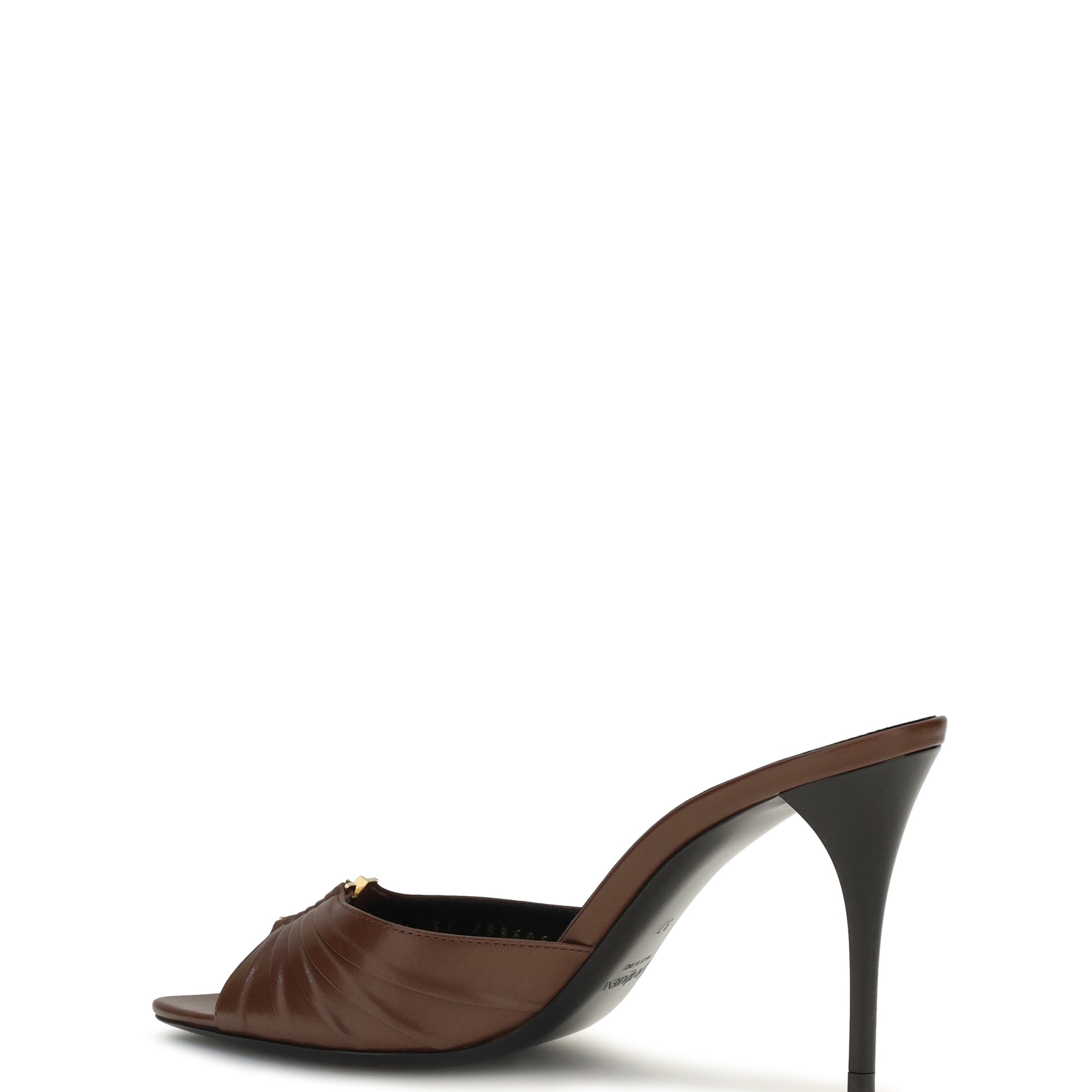 Babylone smooth leather Mules
