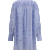 Monogram shirt Dress