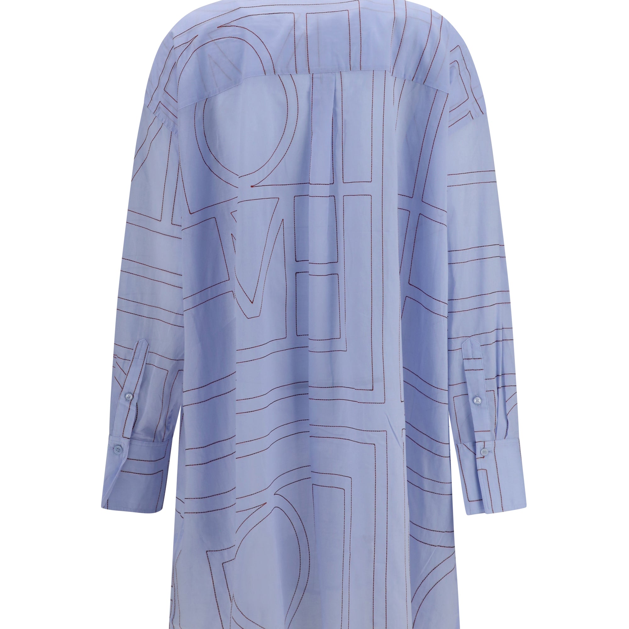 Monogram shirt Dress