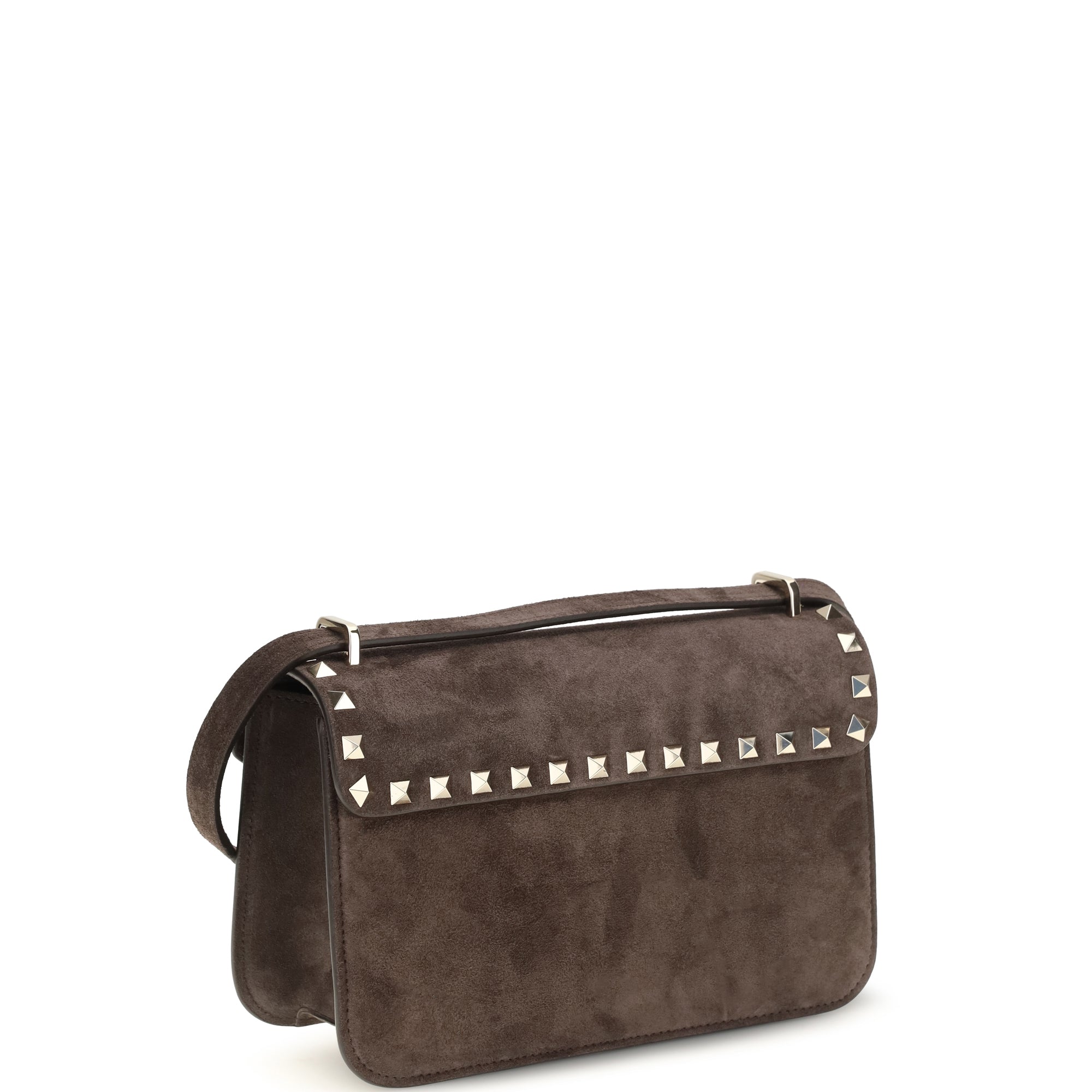 Rockstud mini suede Shoulder Bag