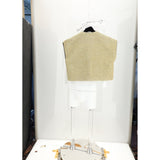SHORT VEST GOLD SONJA