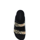 Check suede Urchin Sandals