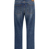 Washed Twisted Seam Jeans