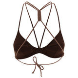 Mana Peach Swimsuit Top