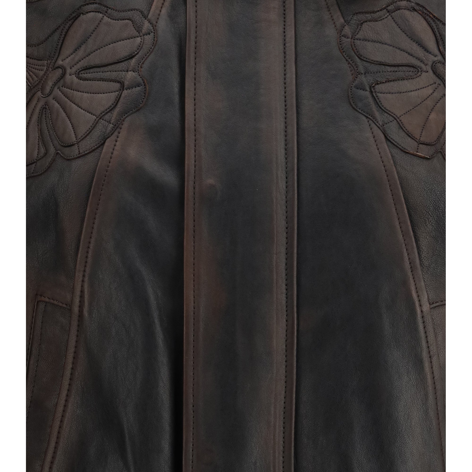 Nappa leather bomber Jacket