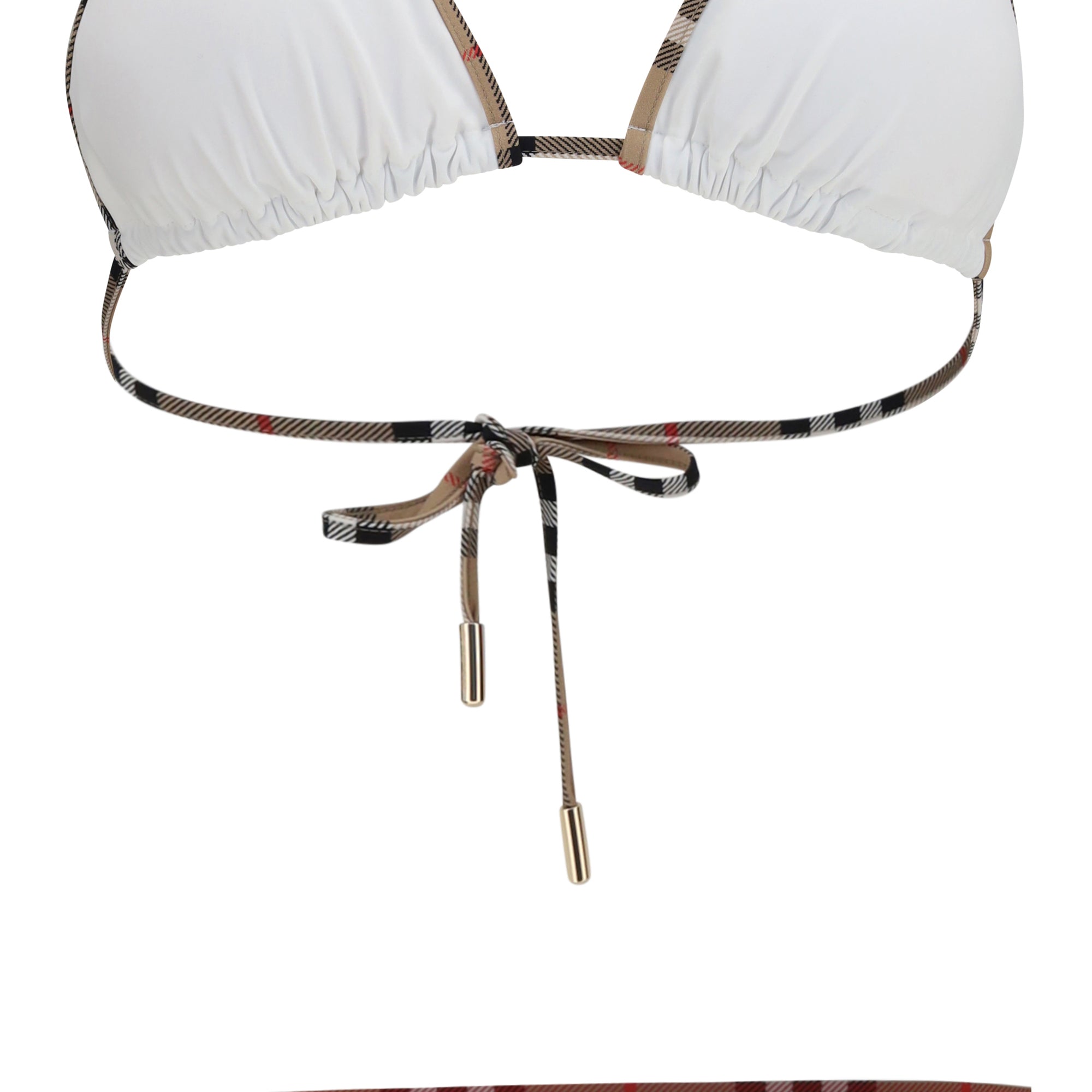 Check Detail Triangle Bikini
