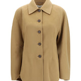 Sculptural oversized-sleeve Jacket