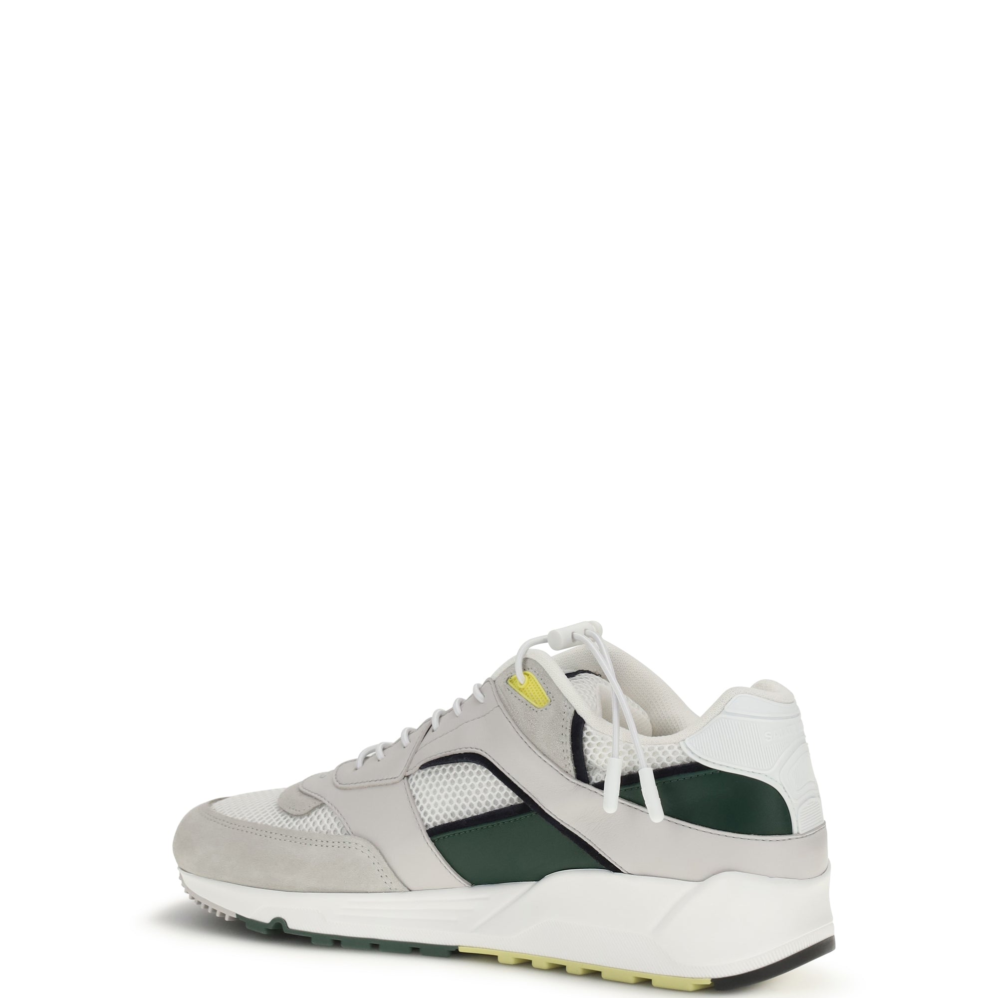 Smooth leather and suede Bump Sneakers