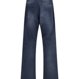 Wide-leg denim Jeans