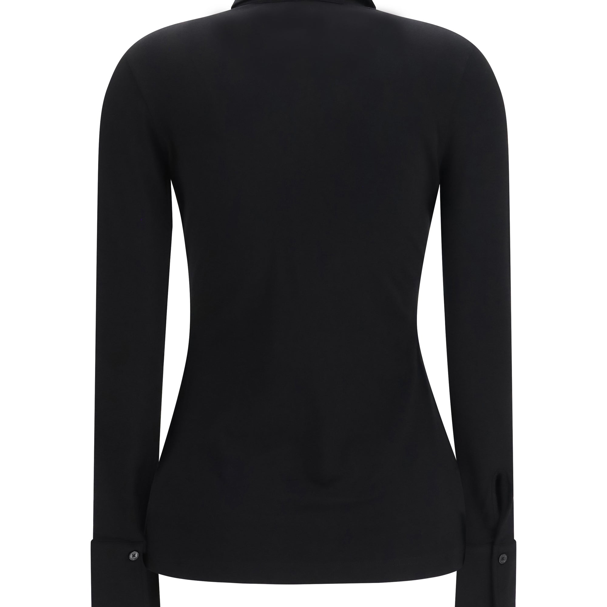 Viscose Shirt with high cuffs