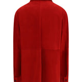 Suede Shirt Jacket