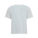 Cotton T-Shirt with Check Flag