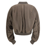 Secchia Flight Bomber in lambskin leather with padding