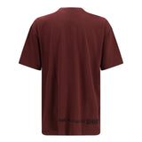 Short-sleeved cotton crewneck T-shirt