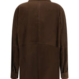 Suede Shirt Jacket