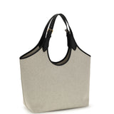 Tote Fabric Calf Leather