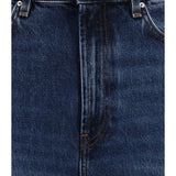 Wide-leg denim Jeans