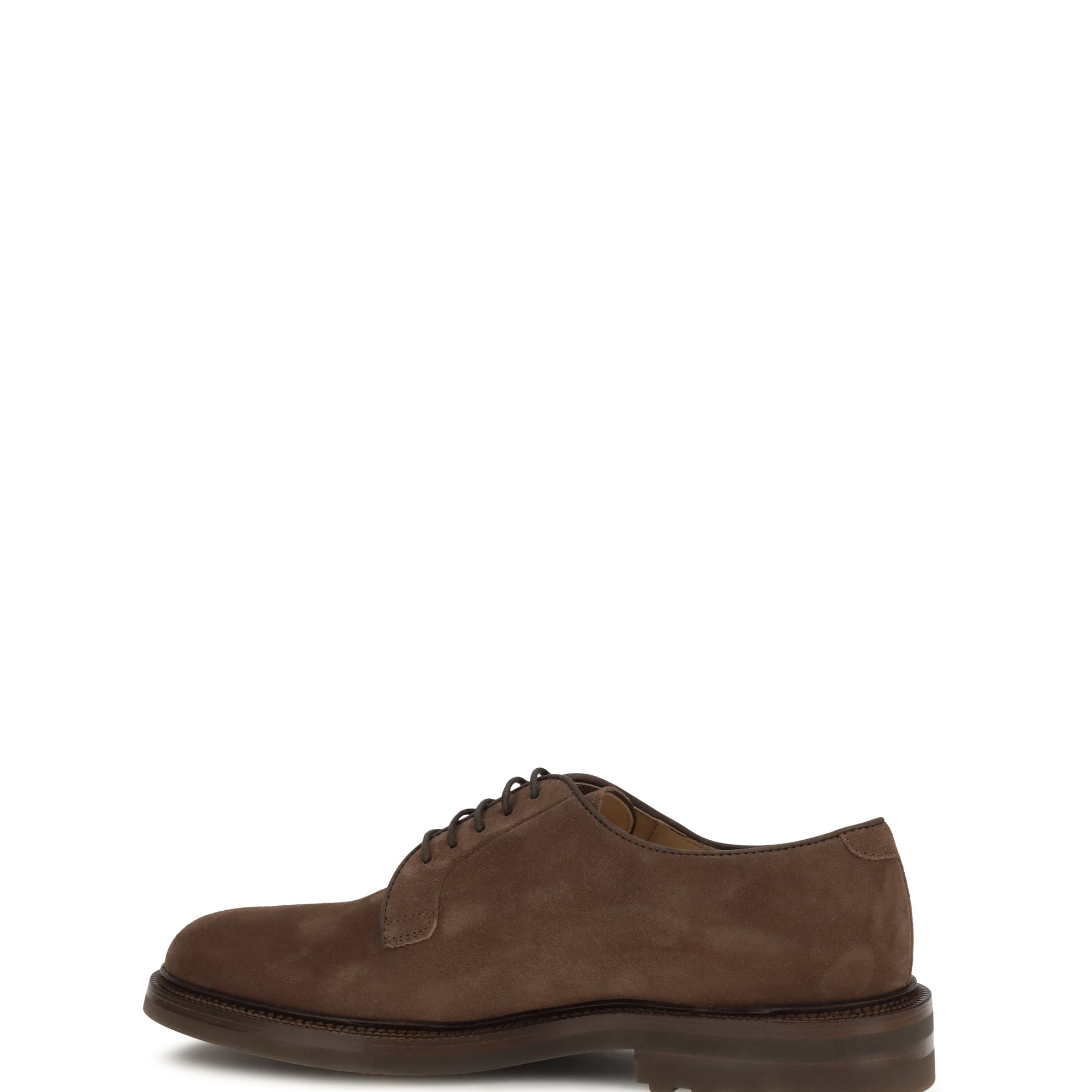 Suede Lace-Up Shoes