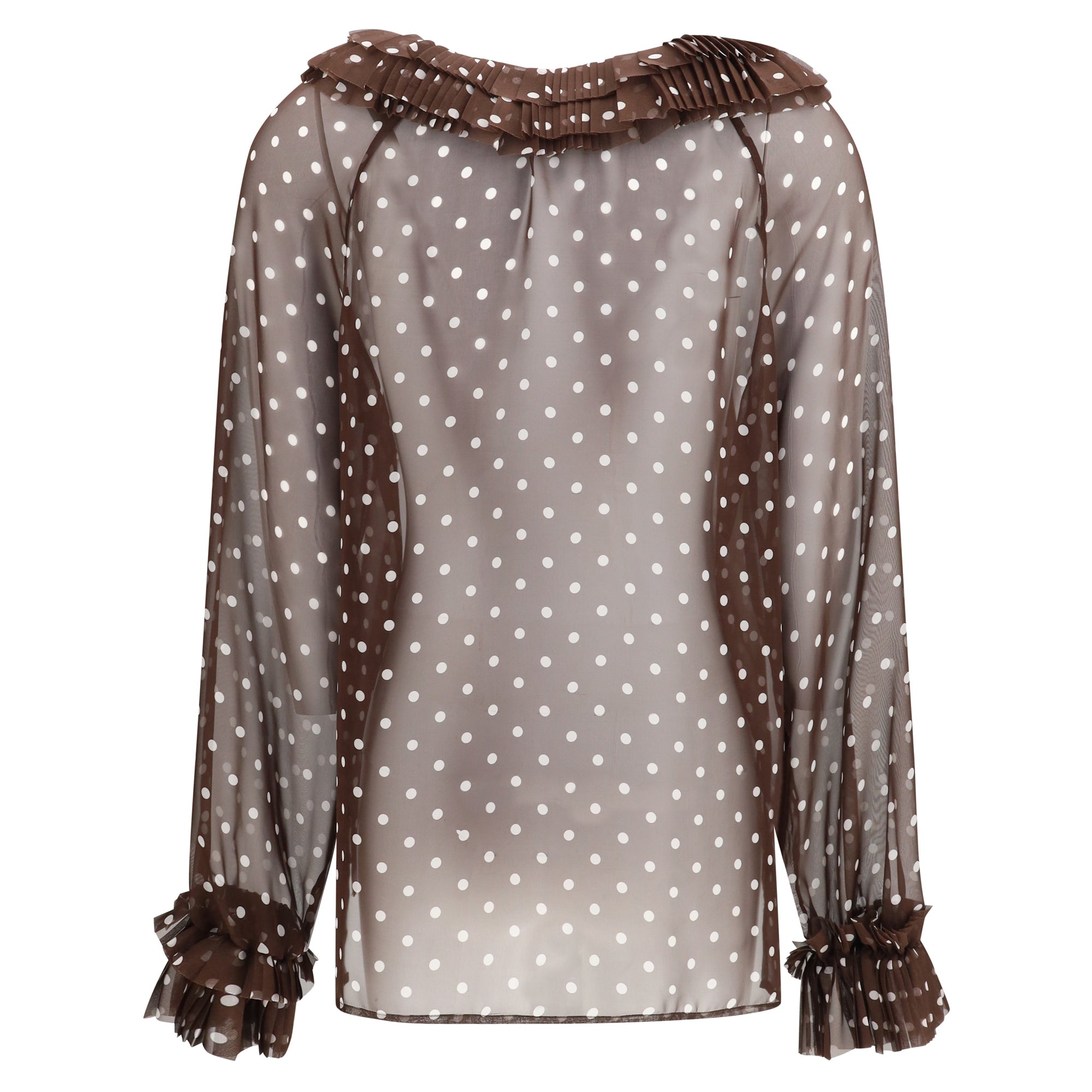 Polka-dot patterned Shirt