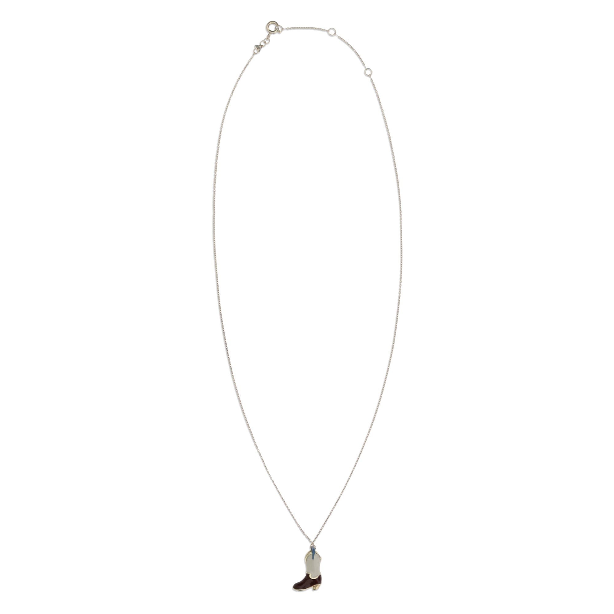 Cowboy Boot Necklace