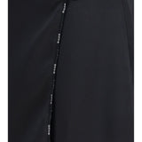 Satin mini Skirt-Shorts with logo trim