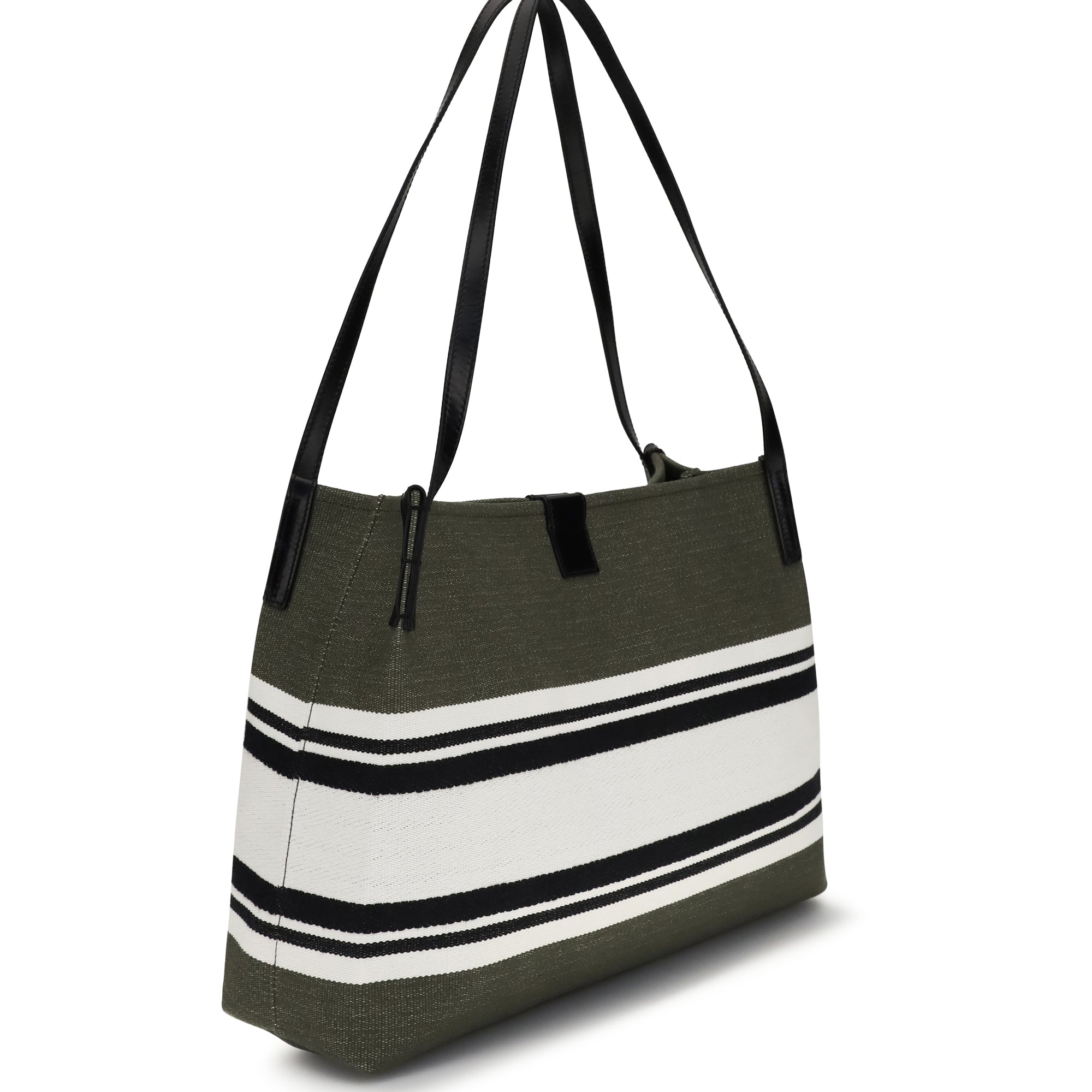 Medium canvas and leather Release Tote