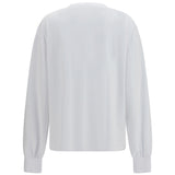 Strawberry long-sleeve cotton T-shirt