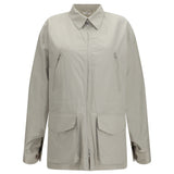 Cotton zipped pockets Jacket