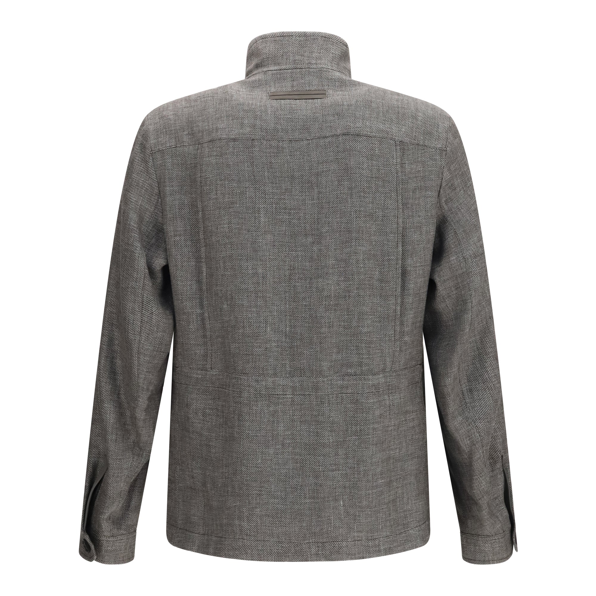 High-collar Shirt Jacket