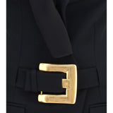 Grain de poudre belted Dress