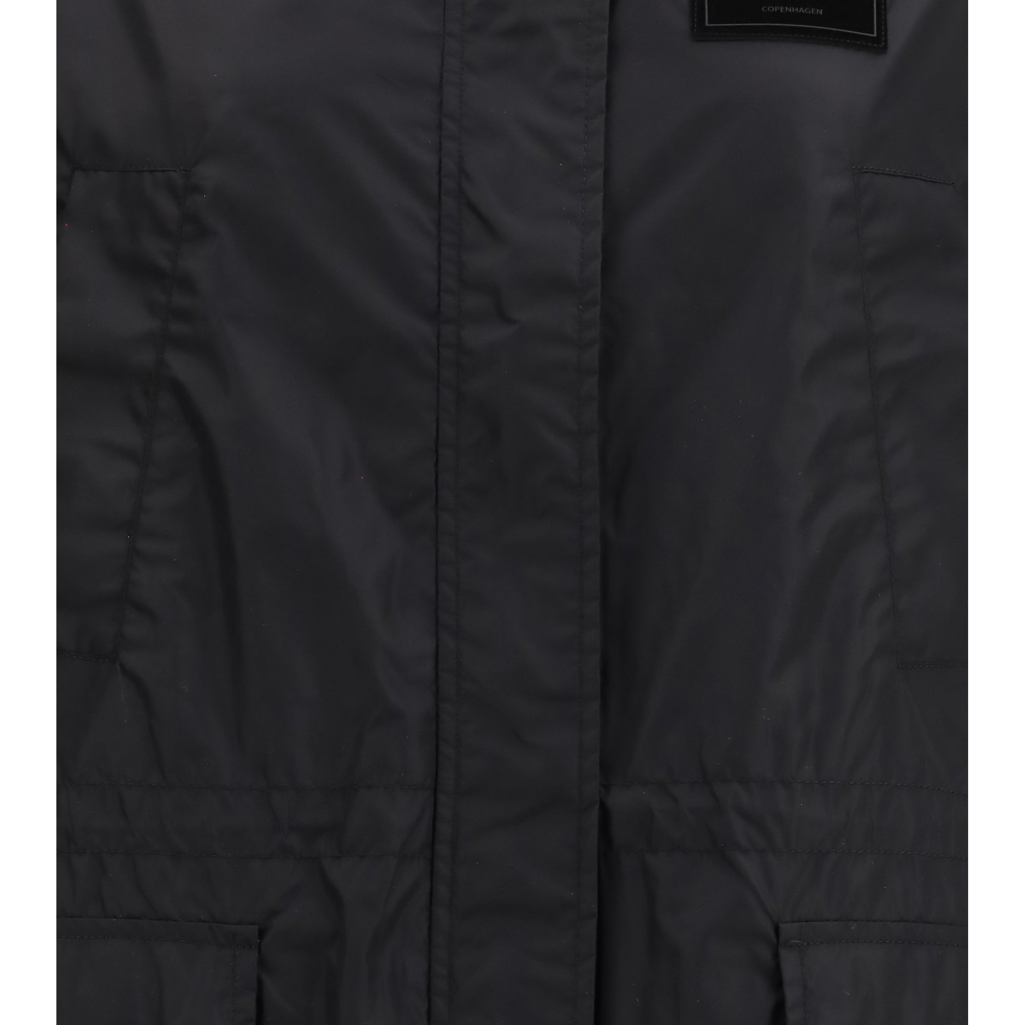 Flyweight banana graphic long Parka