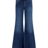 Low-rise flared Jeans