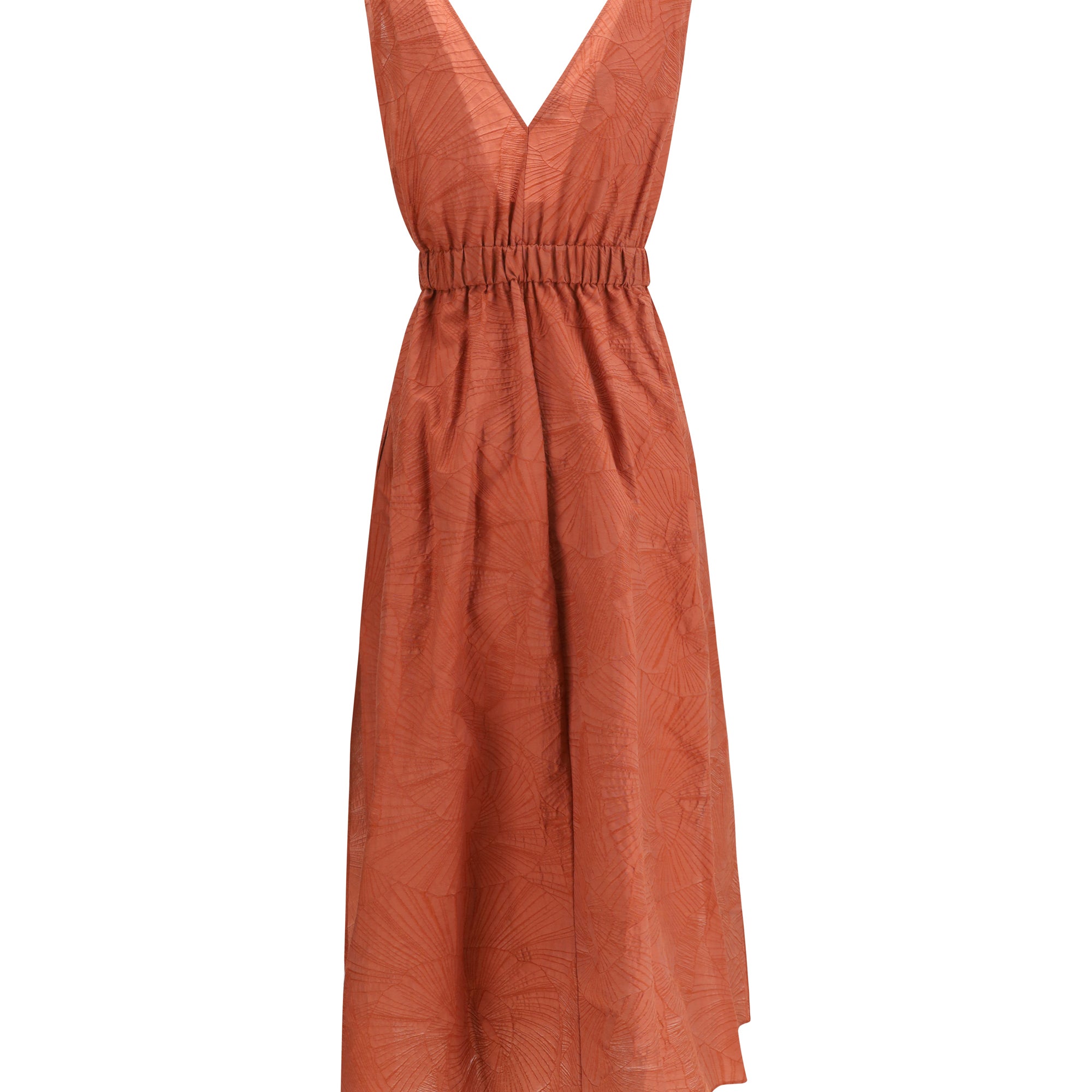 Midi Dress with floral motif