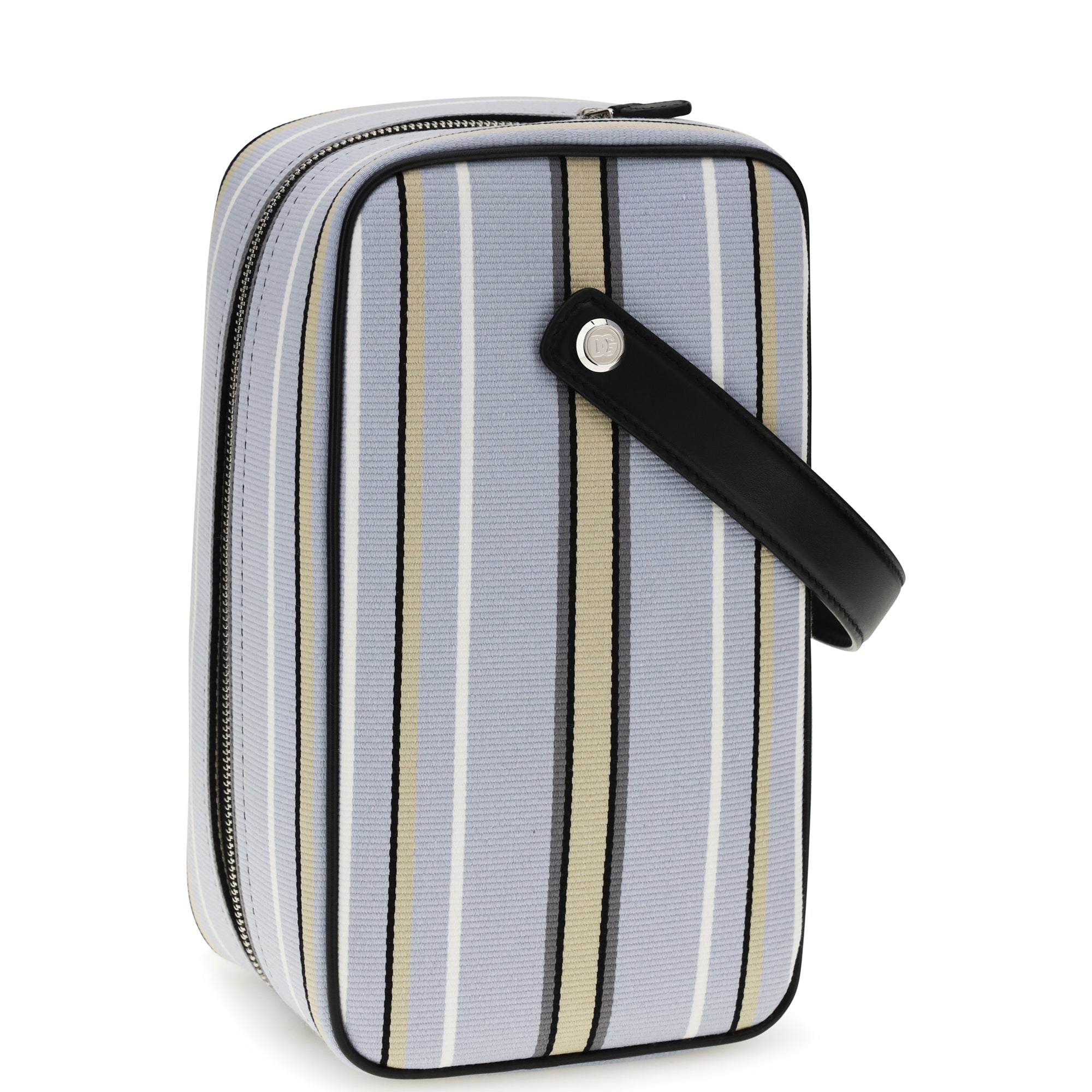 Lock Handbag in jacquard fabric