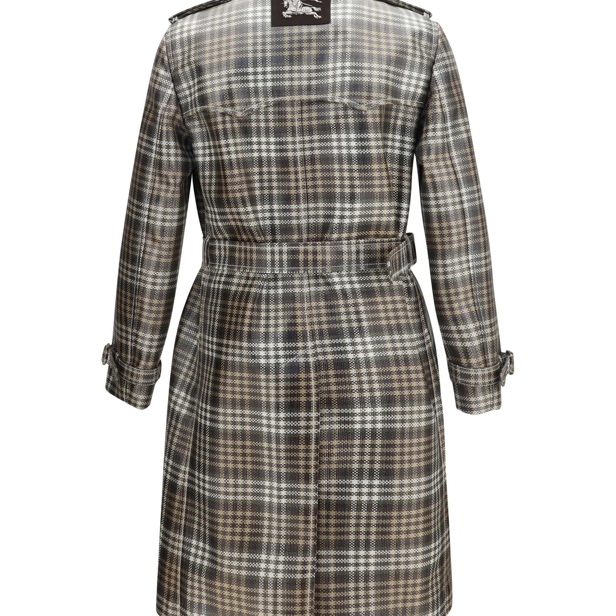 Double-breasted Foxfield madras Trench