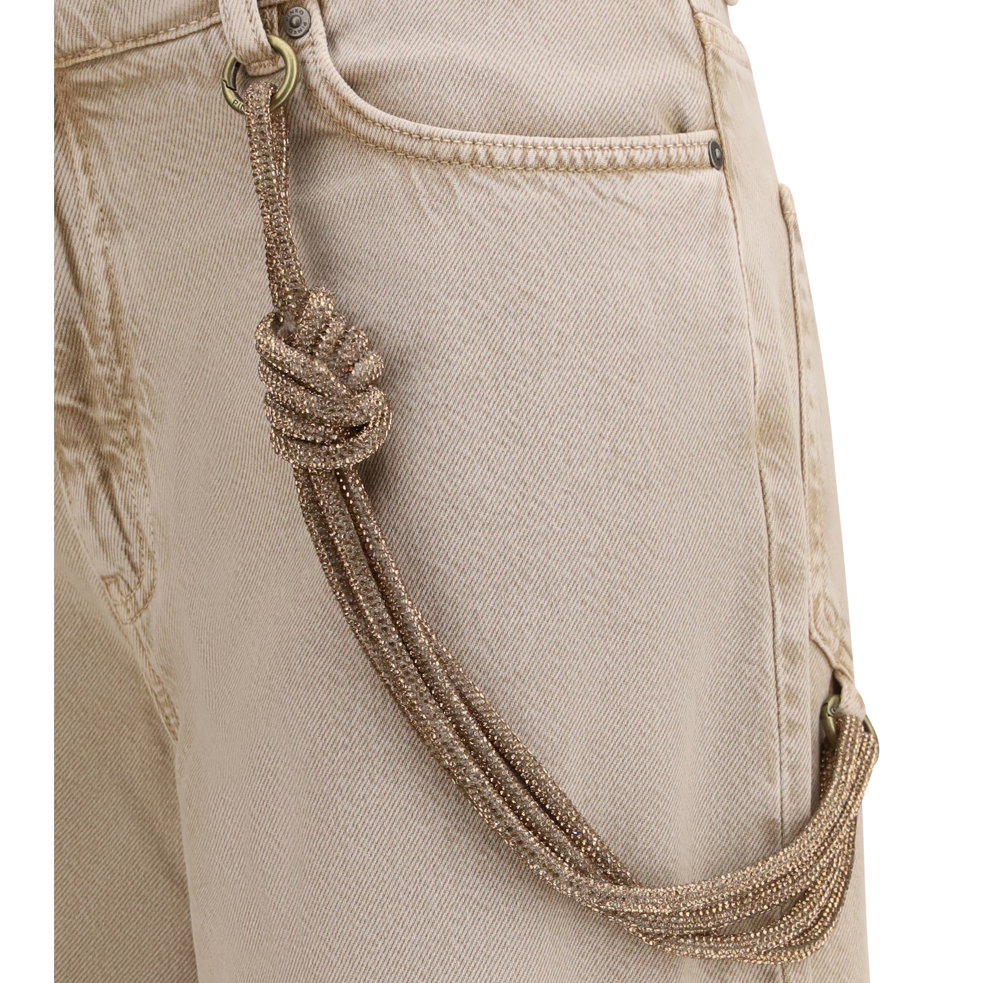 Lauryn Jeans with jeweled cord