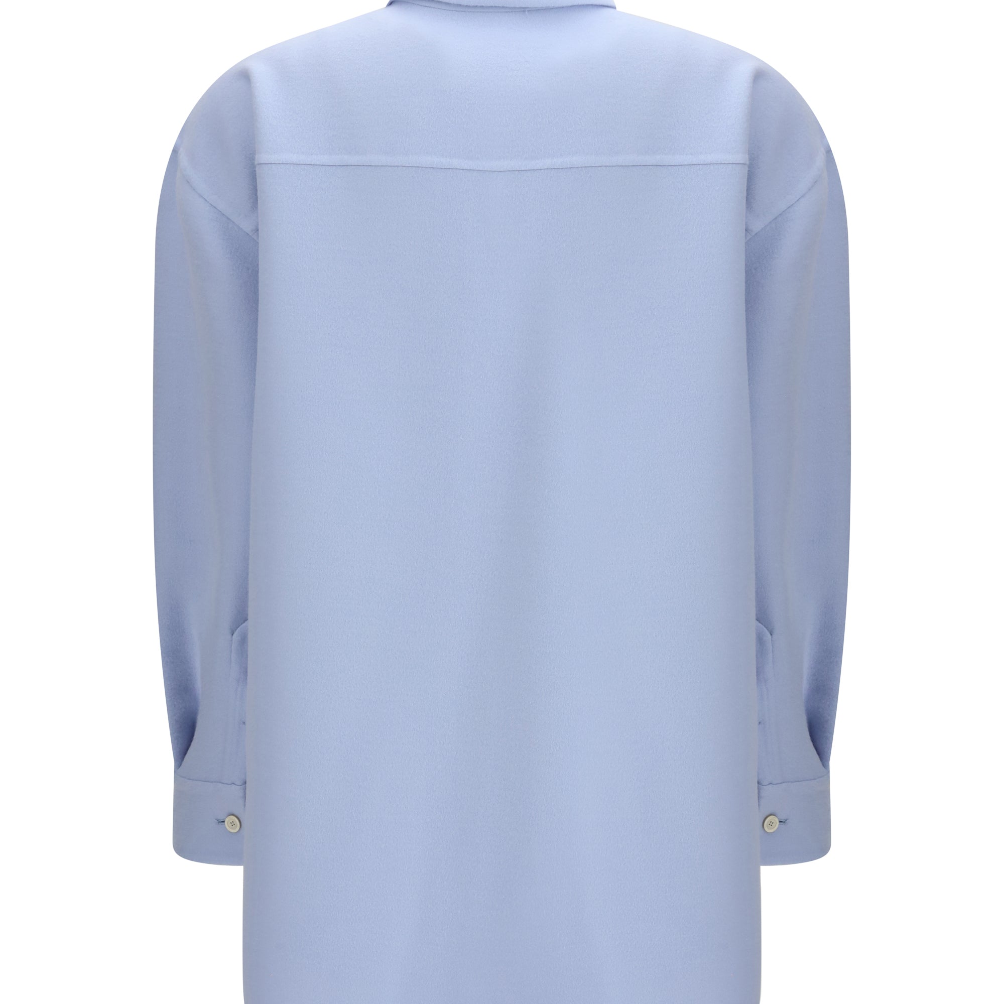Long Shirt in double wool