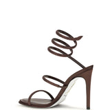 Cleo Sandals in satin