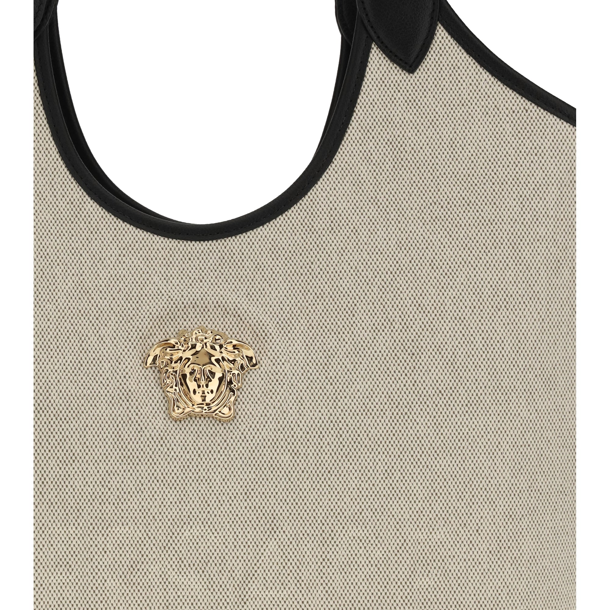 Tote Fabric Calf Leather