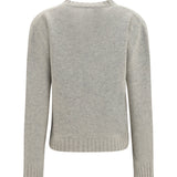 Knitted Sweater with logo lettering