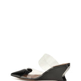 Le Coeur patent leather Mules