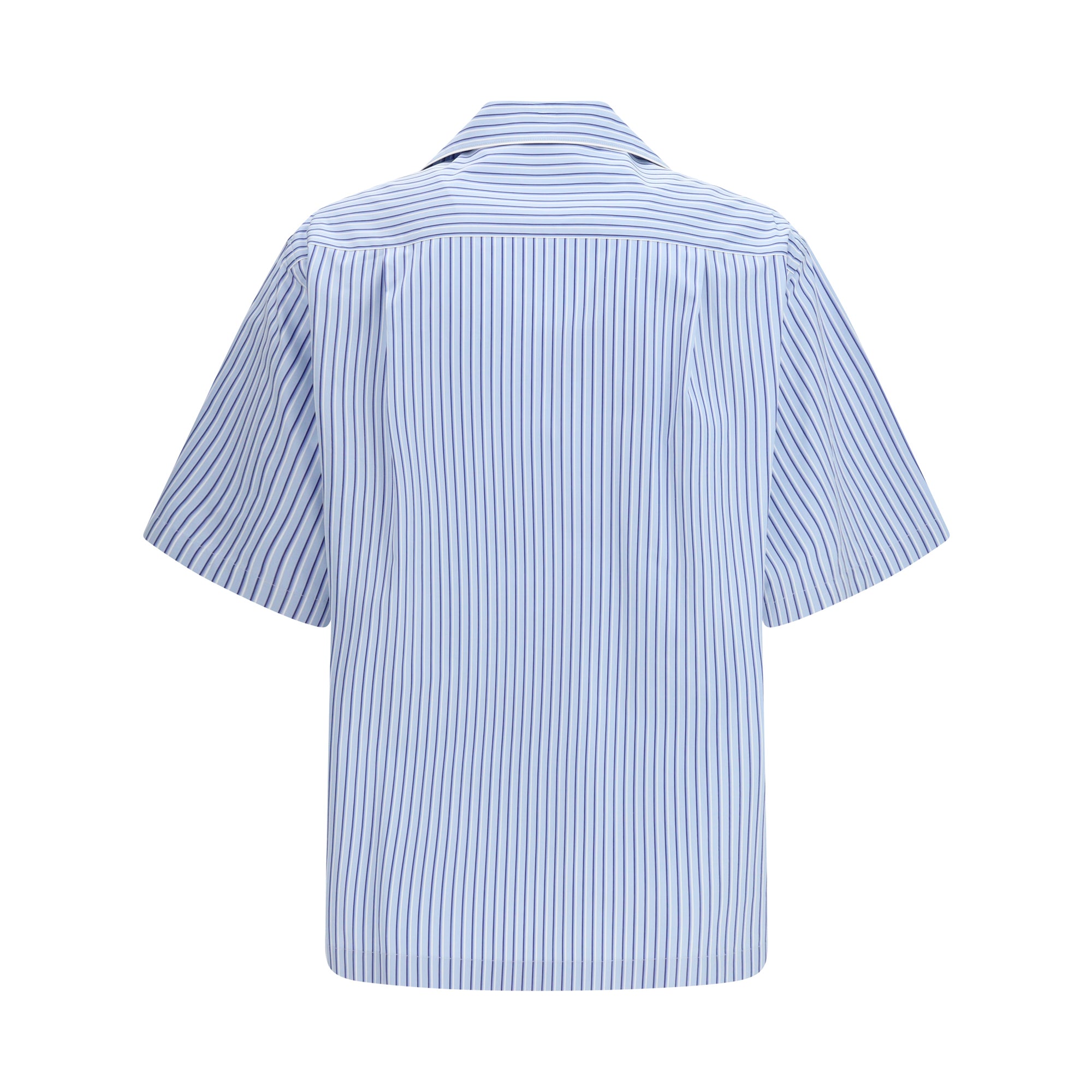 Striped poplin Hawaii Shirt