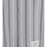 Madras striped armband Shirt