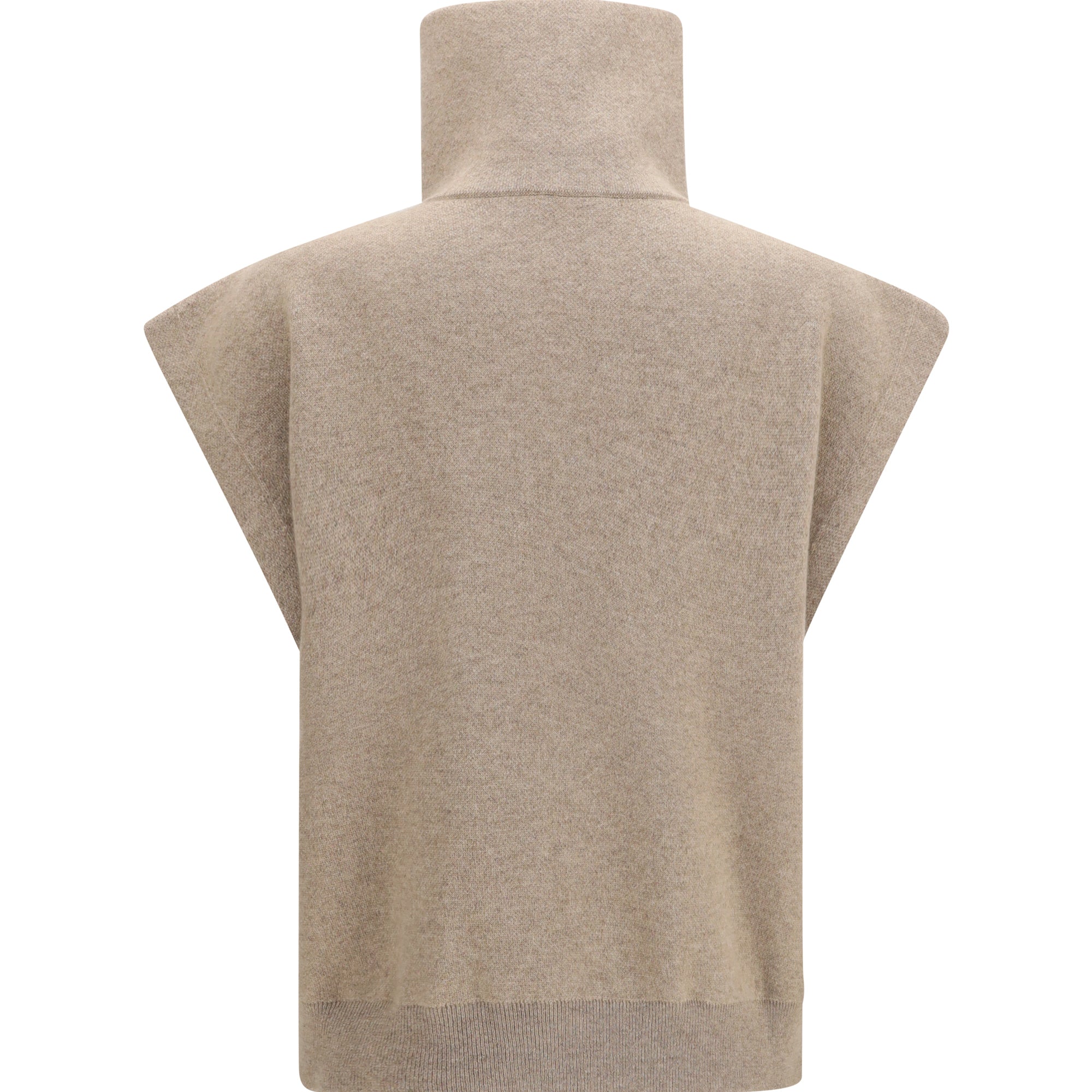 High-neck zip Cardigan