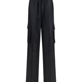 Silk cargo Pants
