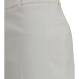 Pants in cotton with embroidered logo