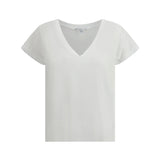 V-neck cotton T-shirt