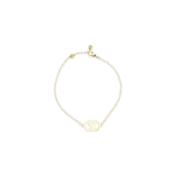 VLogo Signature Bracelet in metal and Swarovski® crystals